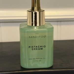 Sand + Fog PISTACHIO DREAM Eau de Parfum OIL Dropper 1.7 fl oz/ 50ml Perfume